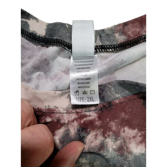 Fire & Fleur Men's Tye Dye Tshirt Sz 2X Short Sleeve - Picture 6 of 6